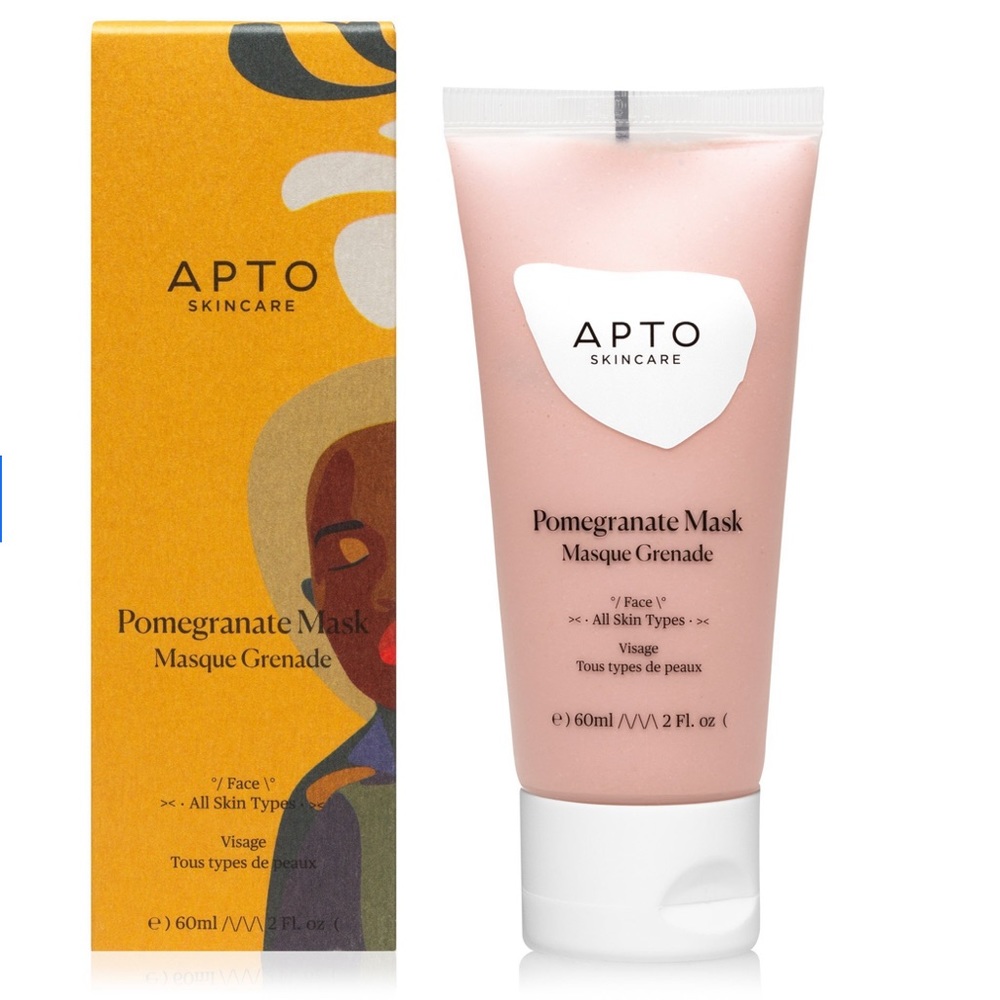 Apto skincare pomegranate face mask